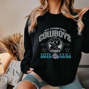 Dallas Cowboys Super Bowl Champions Football Crewneck Sport Unisex Sweatshirt